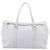 PRADA Tote Bag Leather White Silver Auth 211540A - Jerrillo - vista 2