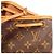 Louis Vuitton Monogram Noe Beuteltasche aus Leder braun - Ansicht 10