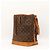 Louis Vuitton Monogram Noe Beuteltasche aus Leder braun - Ansicht 2