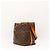 Borsa a secchiello Louis Vuitton Monogram Noe in pelle marrone - vista 2