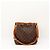 Borsa a secchiello Louis Vuitton Monogram Noe in pelle marrone - vista 3