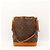 Louis Vuitton Monogram Noe Beuteltasche aus Leder Braun - Ansicht 3