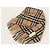 Burberry Sciarpa in lana a quadri Beige e Nero - vista 2