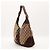 Bolsa Hobo Gucci Monogram Canvas Couro Brown - vista 2