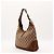 Gucci Hobo Bag Beige Monogram Canvas Leather - Ansicht 4