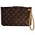 Louis Vuitton Pochette cosmetic pouch monogram coated canvas