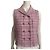 Veste sans manches en tweed à carreaux rose Chanel