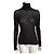Chanel Rollkragenpullover aus Viskose und Polyamid in Schwarz