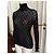 Chanel Rollkragenpullover aus Viskose und Polyamid in Schwarz - Ansicht 2