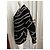 Chanel Cardigan Schwarz Weiß Kaschmir - Ansicht 5