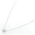 Autre Marque Collier en platine et diamants - vue 2