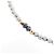 Autre Marque Collana in oro bianco e oro rosa Au750 con diamanti - vista 2