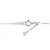 Autre Marque Saphir-Diamant-Halskette PT900 PT850 - Ansicht 2