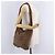 CHANEL Tote Bag Wildleder Braun CC - Ansicht 21