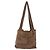 CHANEL Tote Bag Wildleder Braun CC - Ansicht 3