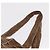 CHANEL Tote Bag Wildleder Braun CC - Ansicht 8