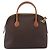 Céline CELINE Macadam Canvas Hand Bag PVC Leather 2way Brown Gold - vista 13