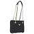 PRADA Schultertasche mit Kette Nylon Black Gold
