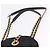 PRADA Schultertasche mit Kette Nylon Black Gold - Ansicht 9