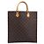 LOUIS VUITTON Monogram Sac Plat Hand Bag M51140 LV - vista 2