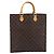 LOUIS VUITTON Monogram Sac Plat Hand Bag M51140 LV - vista 3