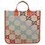 GUCCI GG Canvas Tote Bag Multicolor Orange 550763 - vista 2