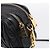Miu Miu Matelasse Shoulder Bag Leather 2way Black Gold - vista 10
