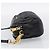 Miu Miu Matelasse Shoulder Bag Leather 2way Black Gold - vista 3