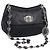 Miu Miu Sac à épaule Matelassé avec chaîne en cuir noir argenté