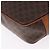 Céline CELINE Macadam Canvas Shoulder Bag PVC Leather Brown Gold - vista 18