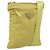 PRADA Schultertasche Nylon Gelb Silber