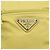 PRADA Schultertasche Nylon Gelb Silber - Ansicht 17