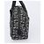 Christian Dior Trotter Canvas Double Saddle Hand Bag Black Silver - Ansicht 4