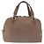 Céline CELINE Bolsa de mão em couro bege tom dourado - vista 3