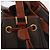 FENDI Pequin Canvas Shoulder Bag PVC Black Brown - view 20