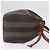 FENDI Pequin Canvas Shoulder Bag PVC Black Brown - view 3