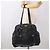 PRADA Vitellolux Tote Bag Leather Black Silver - vista 24