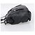 PRADA Vitellolux Tote Bag Leather Black Silver - vista 4
