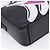 PRADA Shoulder Bag Leather Black Silver - vista 11