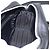 PRADA Shoulder Bag Leather Black Silver - vista 18