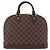 LOUIS VUITTON Damier Ebene Alma PM Hand Bag N53151 LV - vista 2