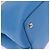 FENDI Petite 2Jours Hand Bag Leather 2way Blue Silver 8BH253 - vista 10