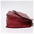 PRADA Chain Shoulder Bag Safiano leather Red Gold - vista 3