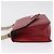 PRADA Chain Shoulder Bag Safiano leather Red Gold - vista 4