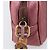 GUCCI Sac Bamboo en toile Micro GG Guccissima Cuir Rose 309538 - vue 17