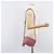 GUCCI Sac Bamboo en toile Micro GG Guccissima Cuir Rose 309538 - vue 25