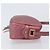 GUCCI Sac Bamboo en toile Micro GG Guccissima Cuir Rose 309538 - vue 4