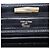 GUCCI Chain Hand Bag Leather Black Gold - vista 12