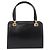 GUCCI Chain Hand Bag Leather Black Gold - vista 13