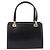 GUCCI Chain Hand Bag Leather Black Gold - vista 2